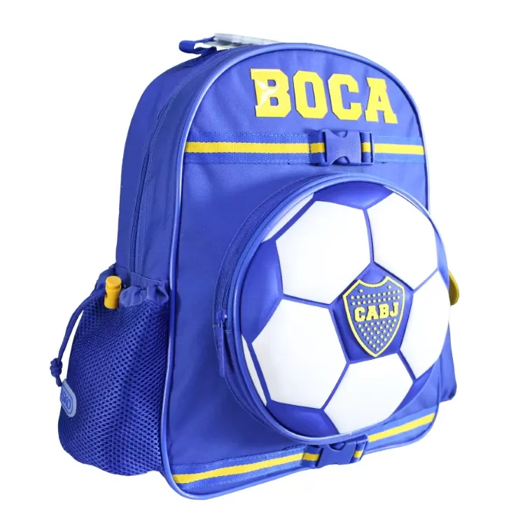 Mochila Escolar Cresko 2026 Boca Juniors 16" Art.BO199